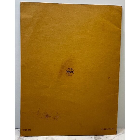 Hexahedron Piano Solo Sheet Music Vintage Robert Starer 1971 MCA - Picture 4 of 6